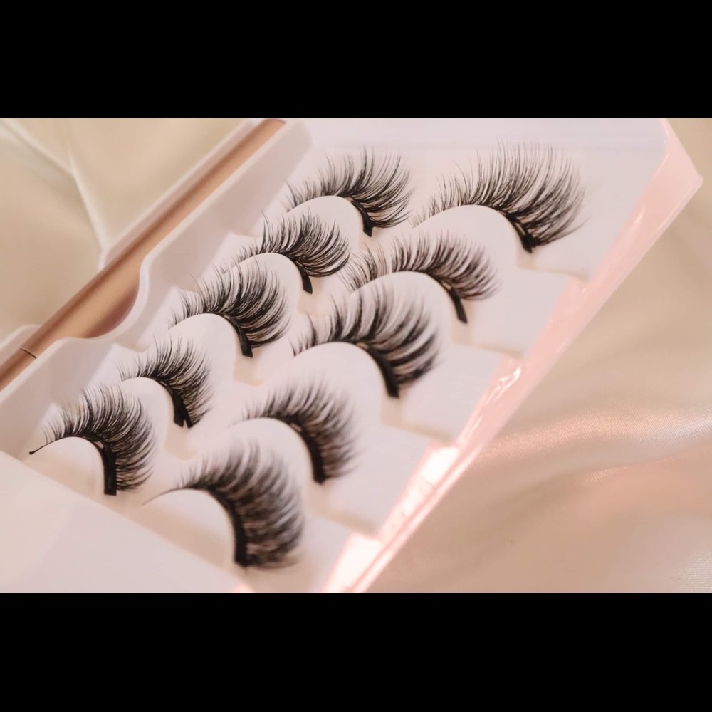 Magnetic faux mink lashes 5 pairs - Picture 7 of 10